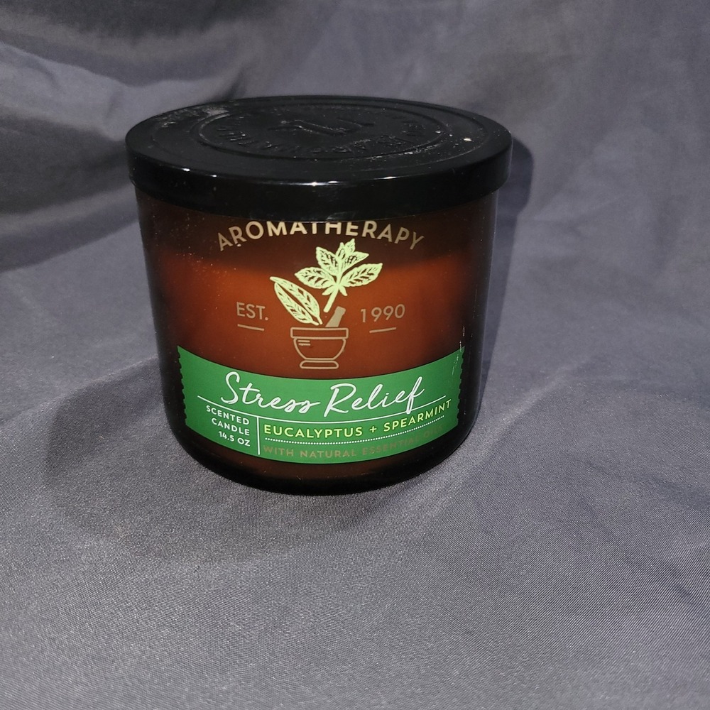 Aromatherapy Eucalyptus Spearmint Relaxation Covered - 3 Wick Candle